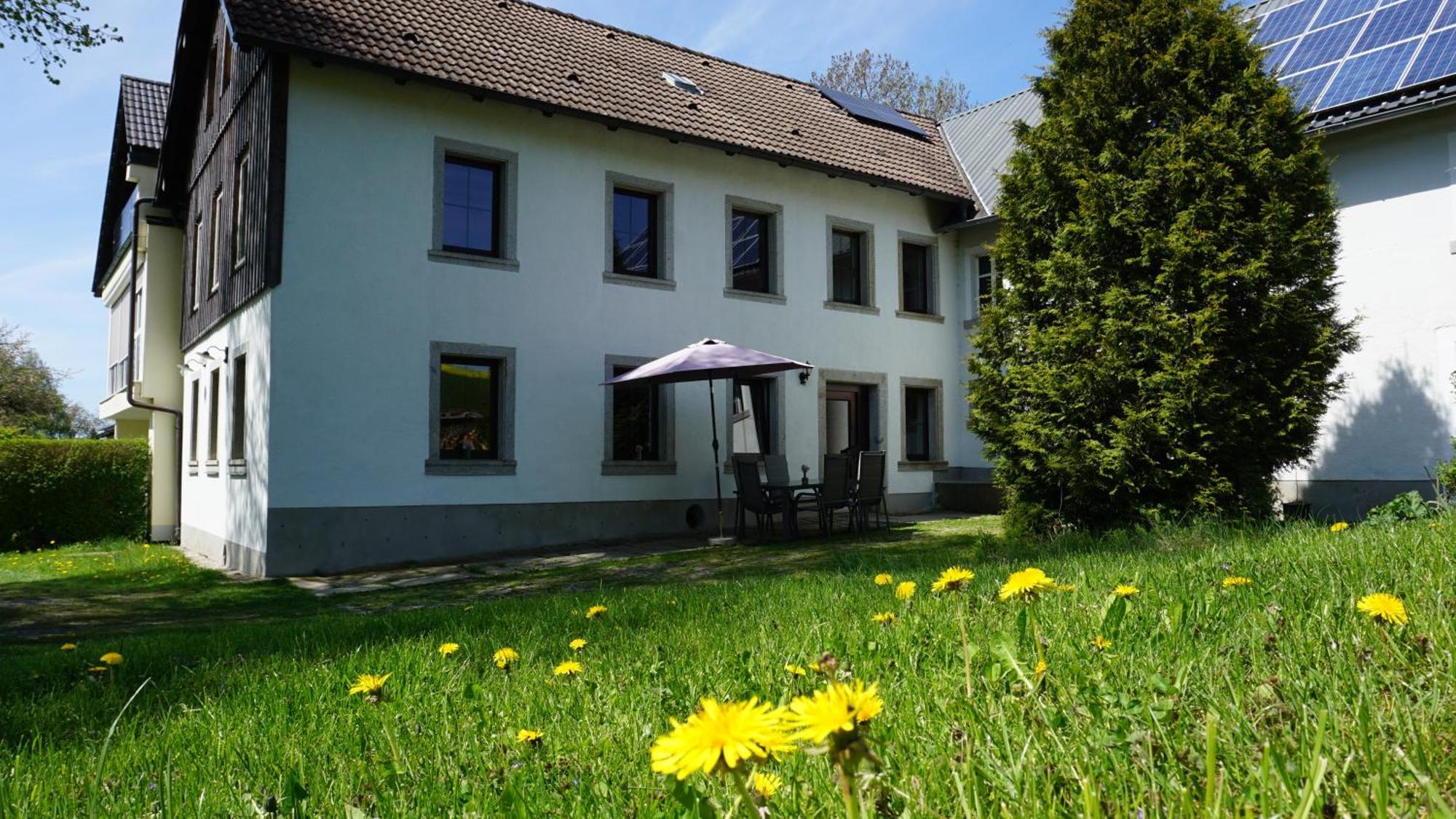 Ferienwohnung Im Bauernhaus Im Fichtelgebirge Gefrees Extérieur photo